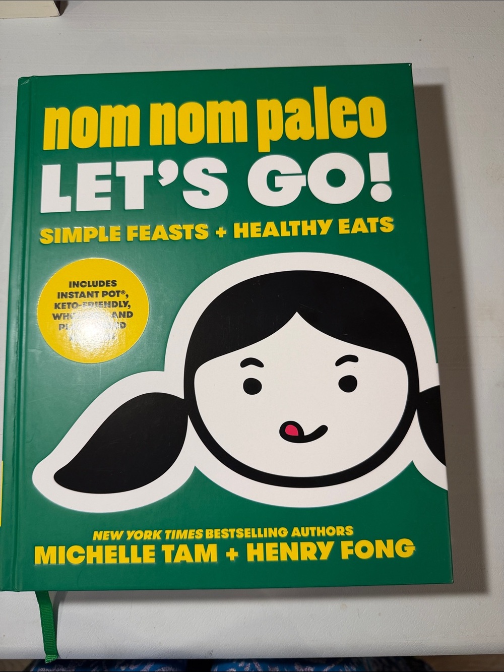nom nom paleo LET'S GO! Green Cookbook by Michelle Tam & Henry Fong